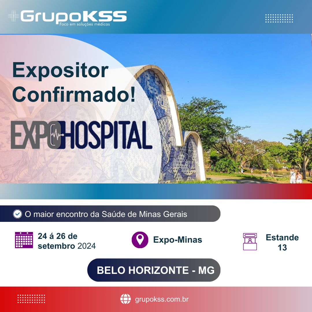 Grupo KSS Confirma Participação na Expo-Hospital Brasil 2024 em Belo Horizonte!